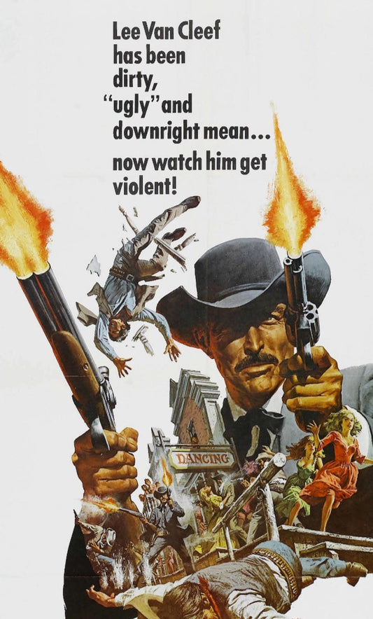 Day of Anger Print Western Poster