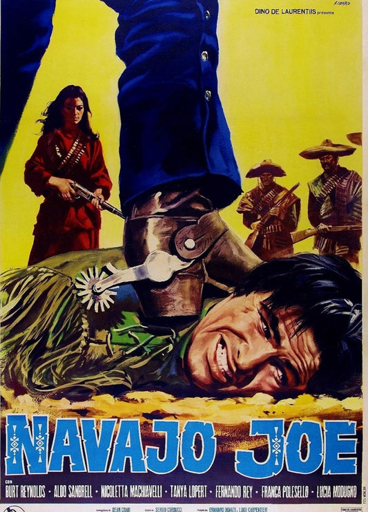 Navajo Joe Print Western Poster
