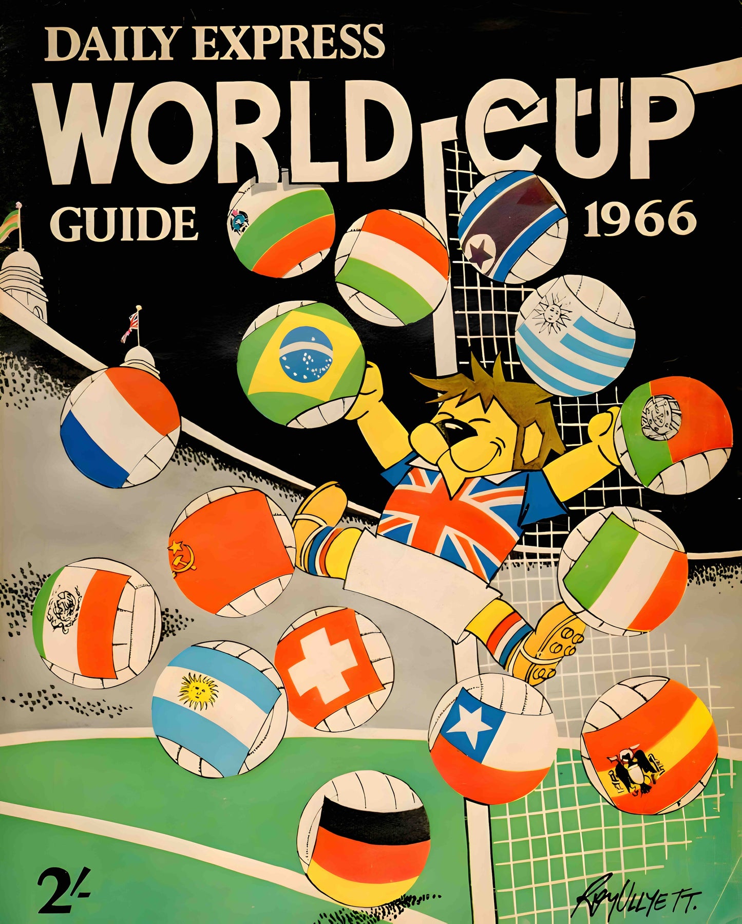 World Cup Guide 1966 Vintage