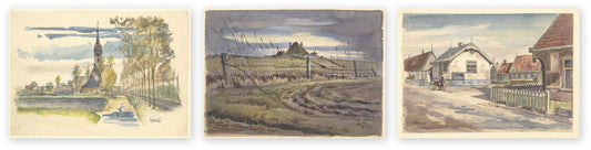 Maarten Oortwijn Vintage Fine Art Print A4 A3