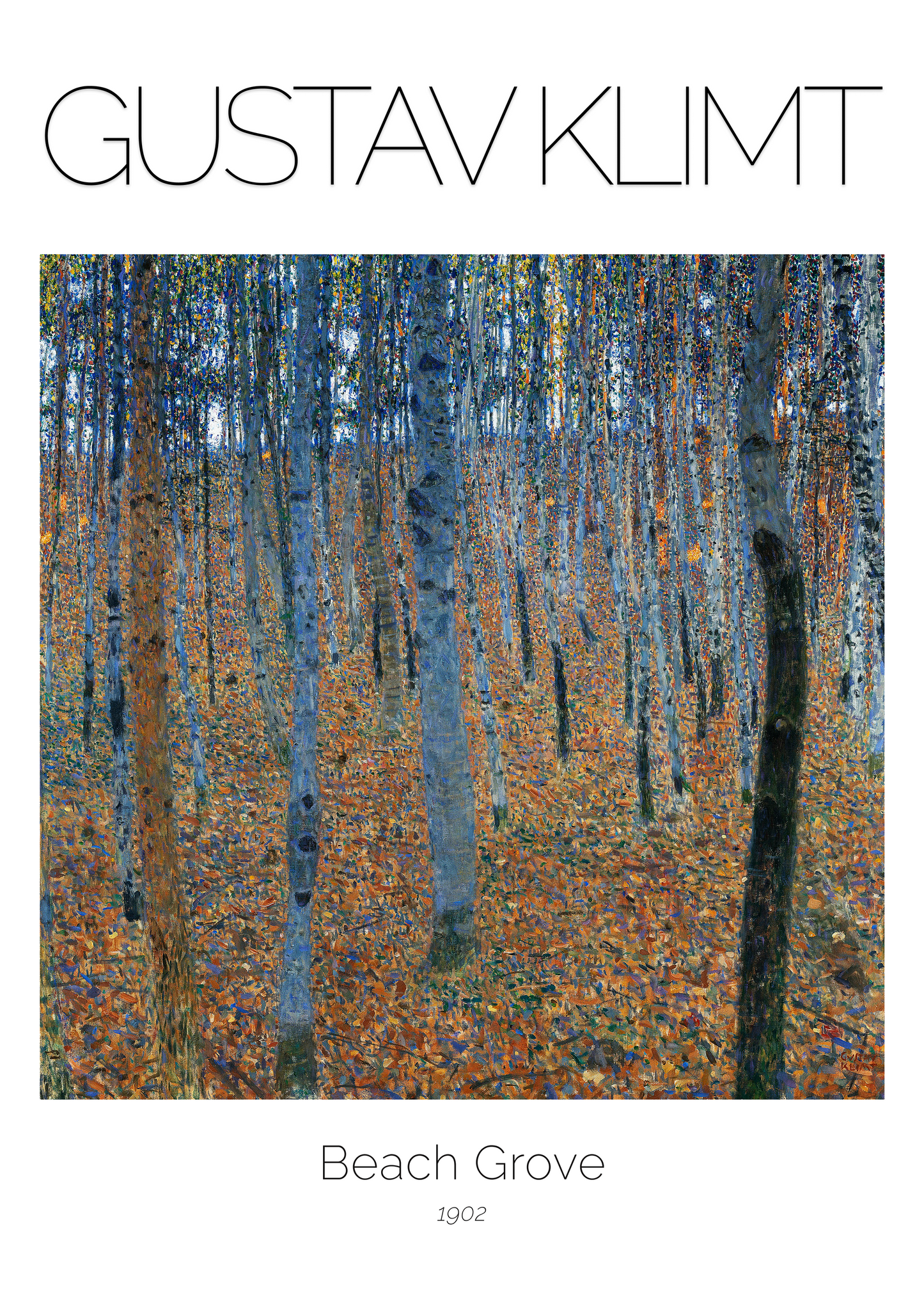 Gustav Klimt's Beech Grove
