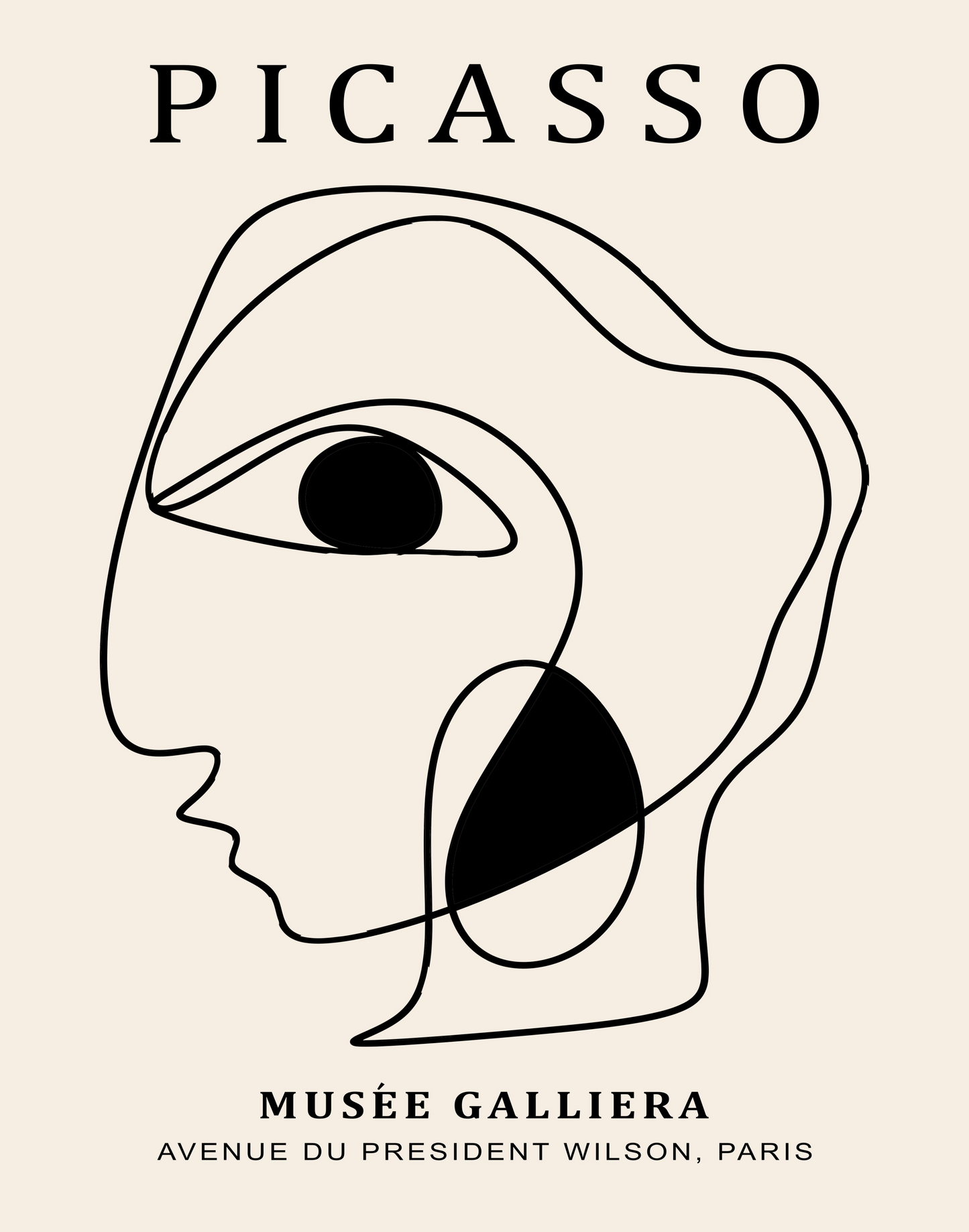 Picasso Exhibition Portrait