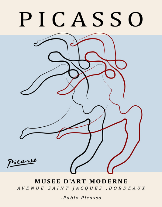 Picasso Dancers Print