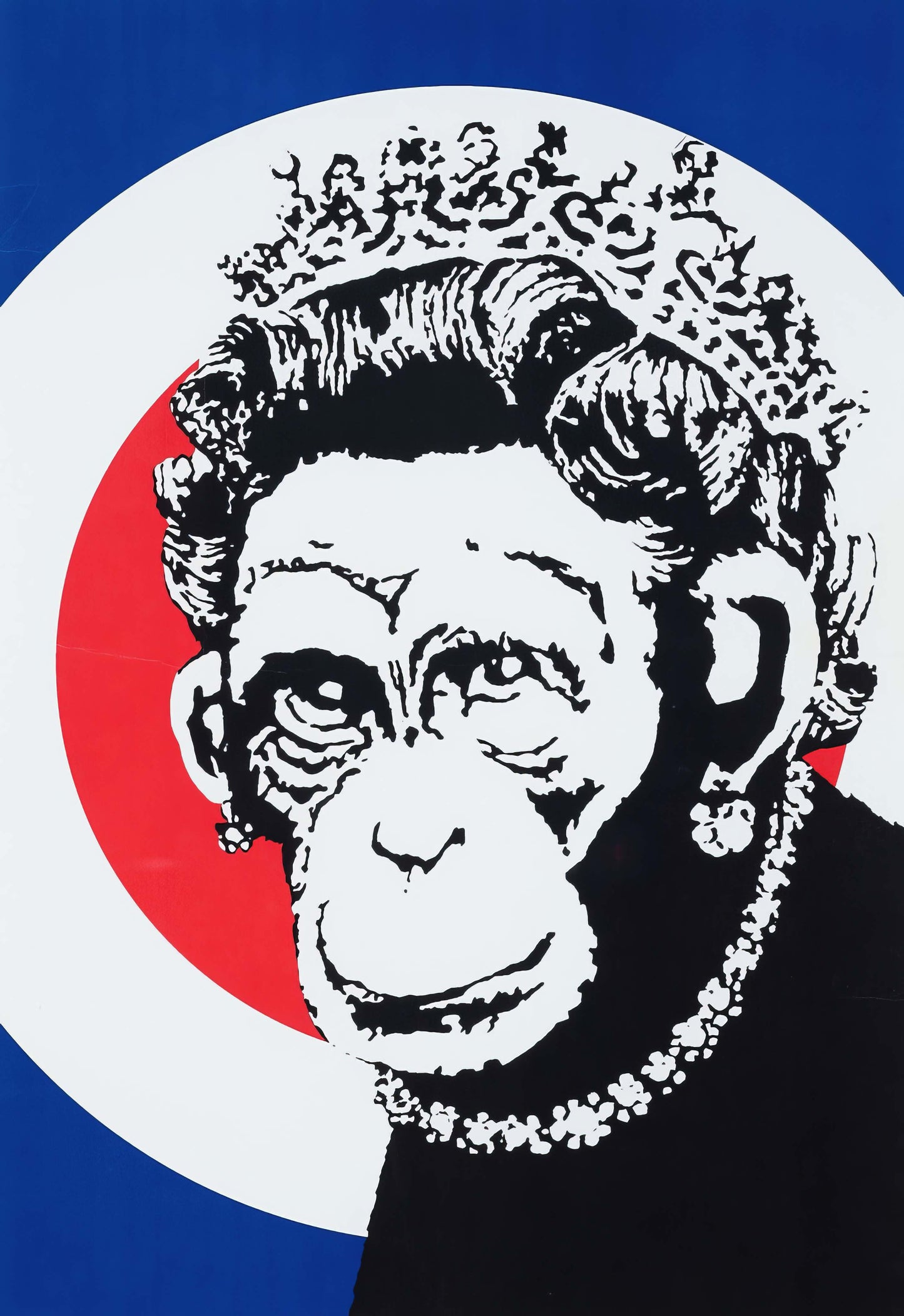 Banksy Monkey Queen Target