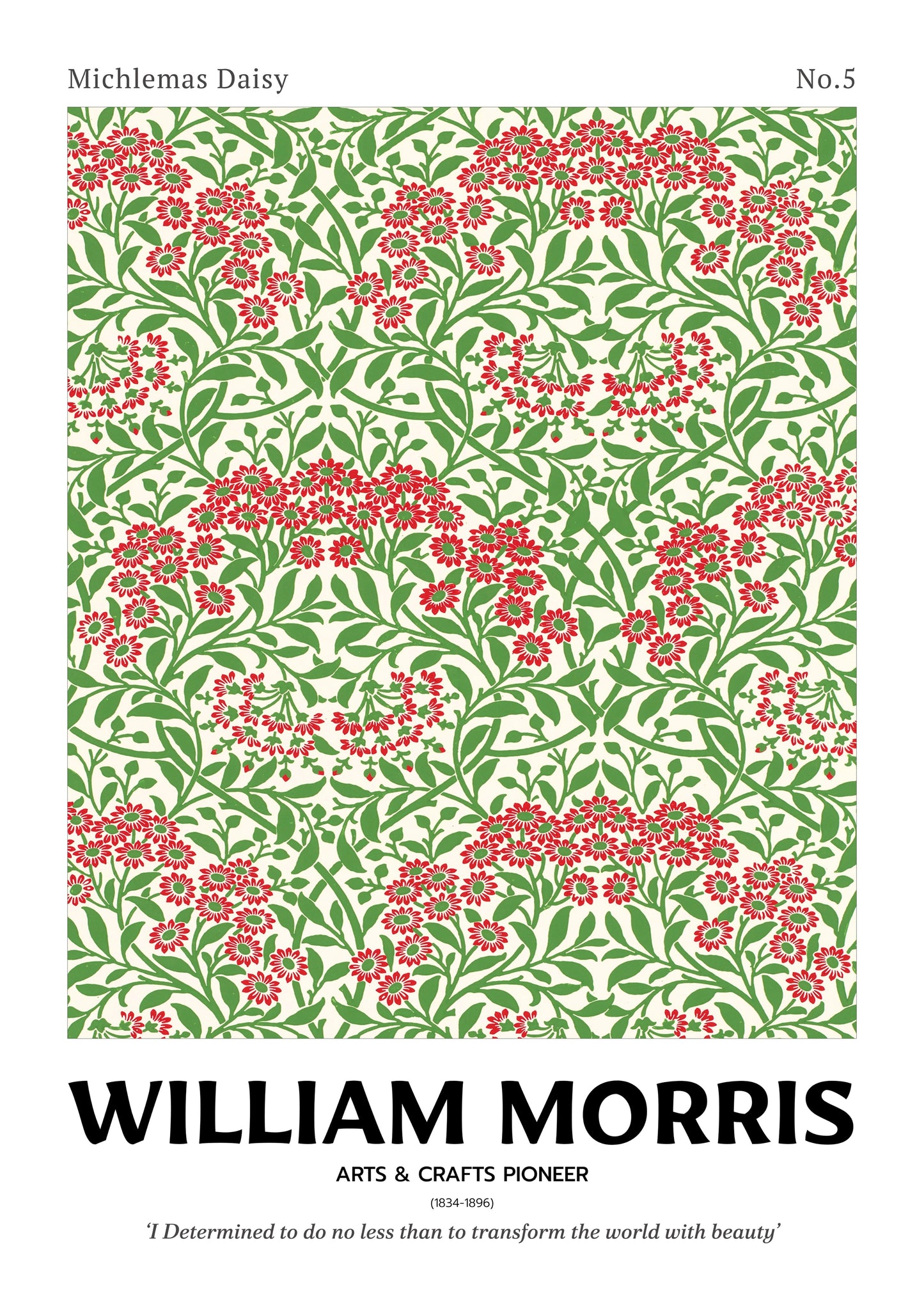 William Morris Micklemas Daisy