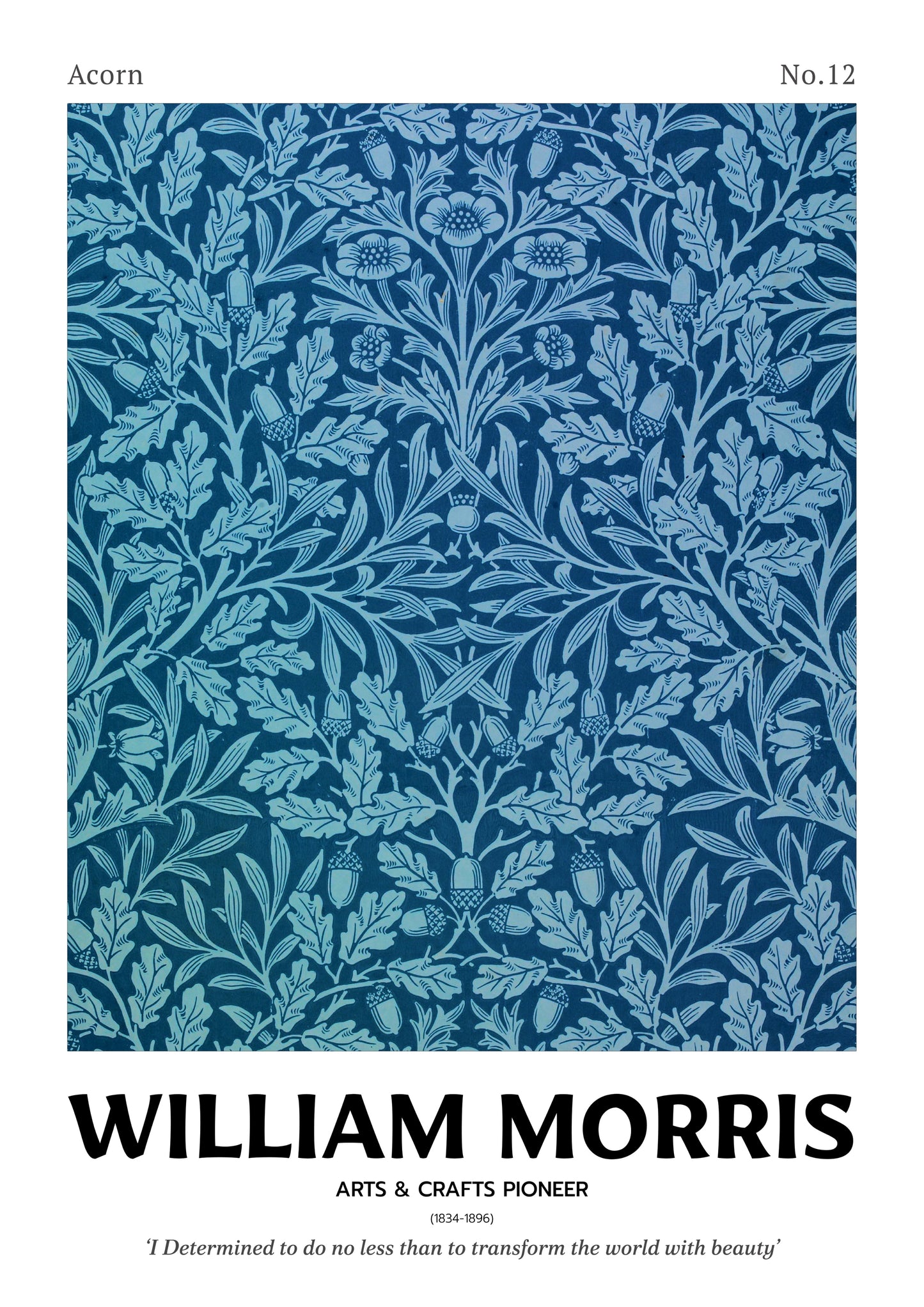 William Morris Acorn Pattern