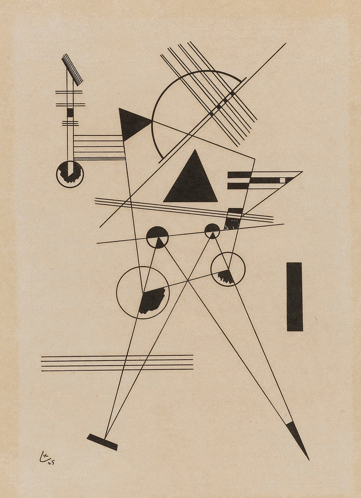 Abstract Construction, Wassily Kandinsky