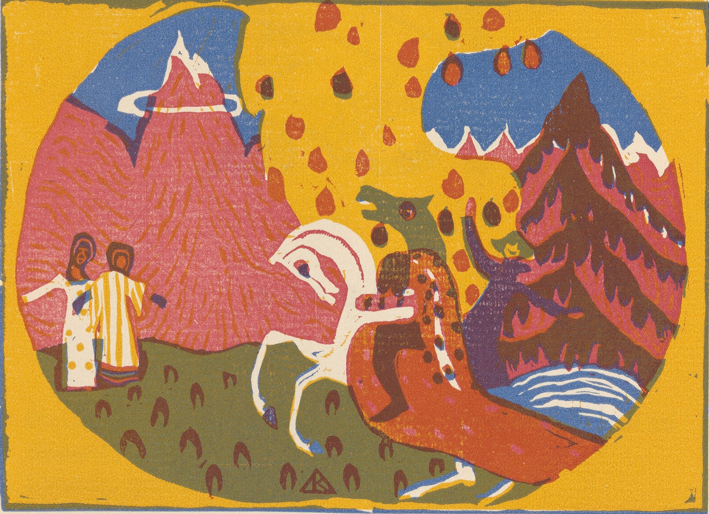 The White Horse, Wassily Kandinsky