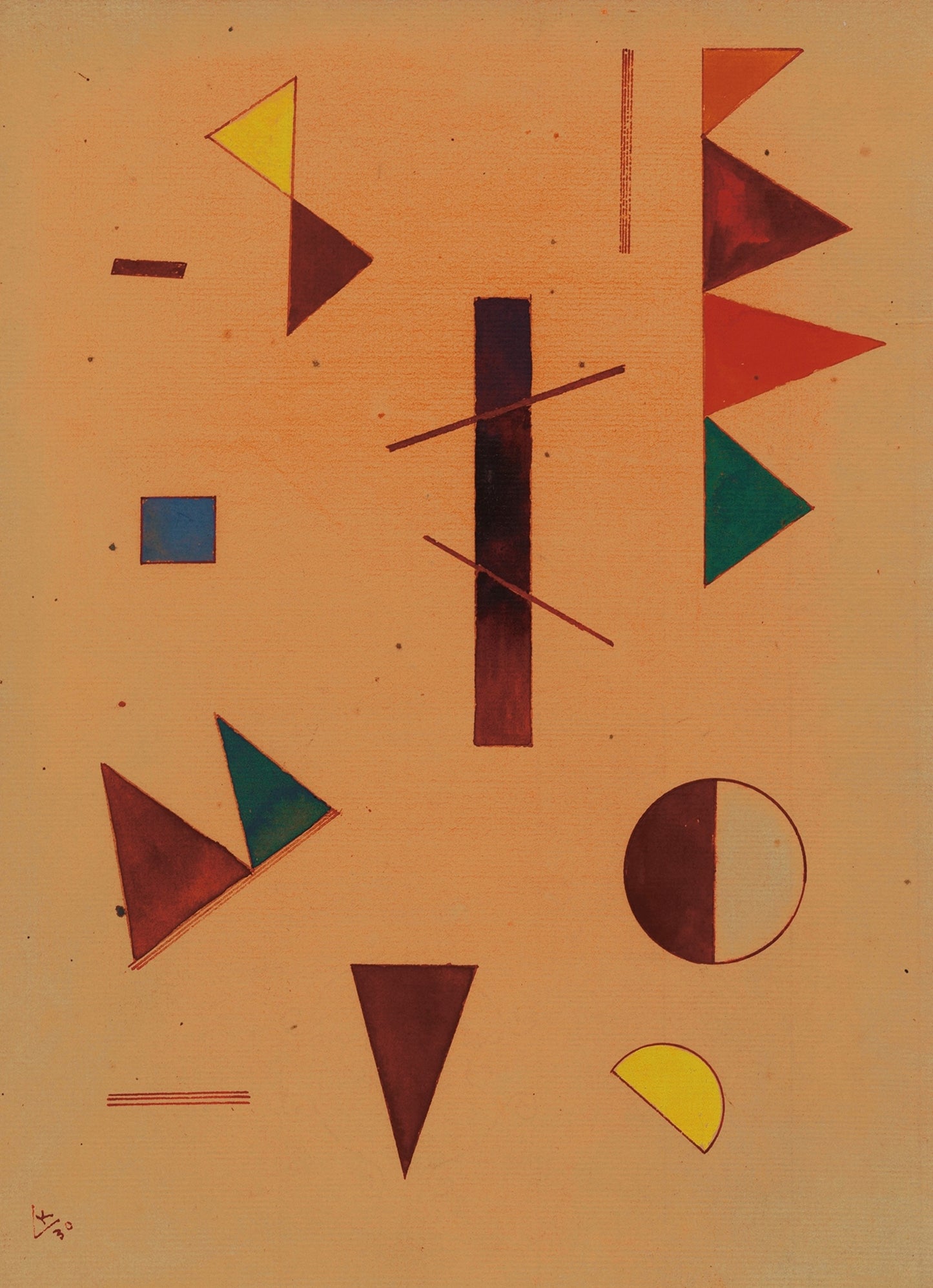 Triangular Balance, Wassily Kandinsky