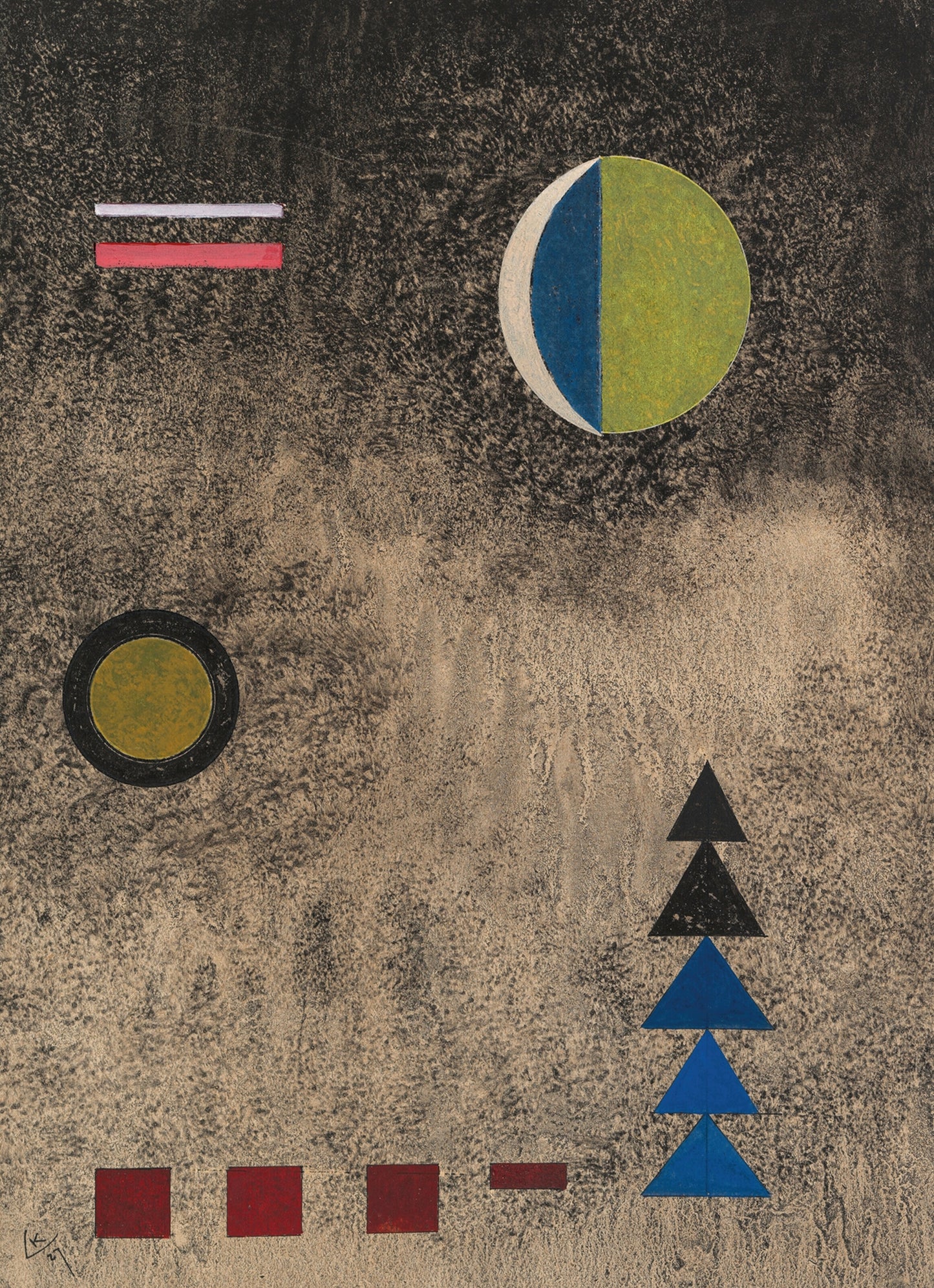 Atmospheric Spheres, Wassily Kandinsky