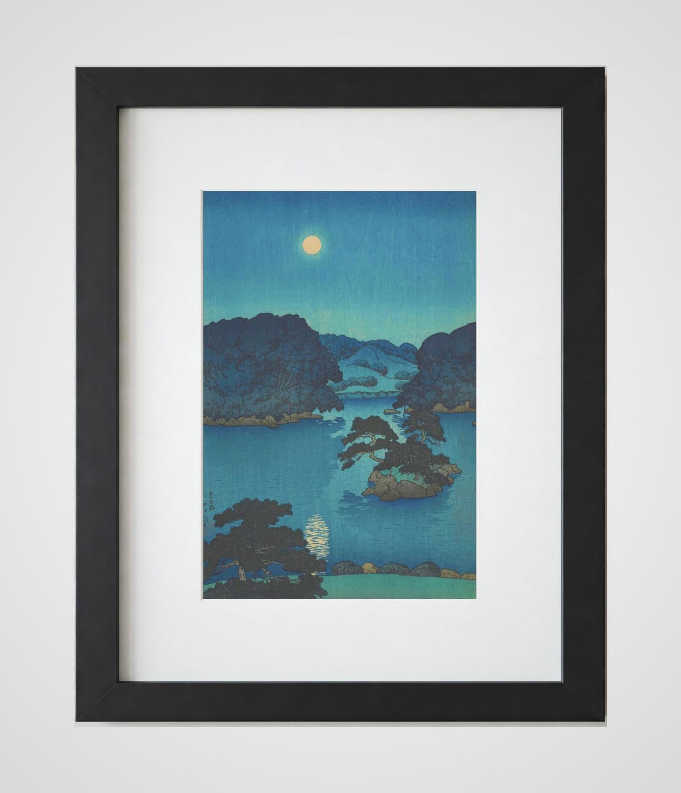 Serene Japanese Landscape - Framed Hasui Kawase Print