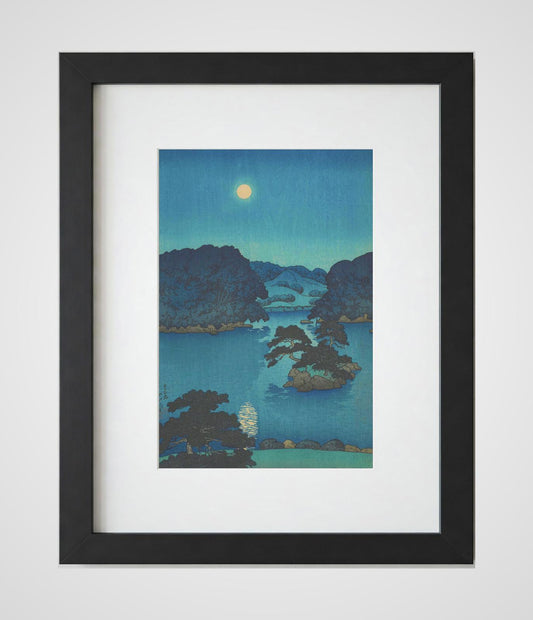 Serene Japanese Landscape - Framed Hasui Kawase Print