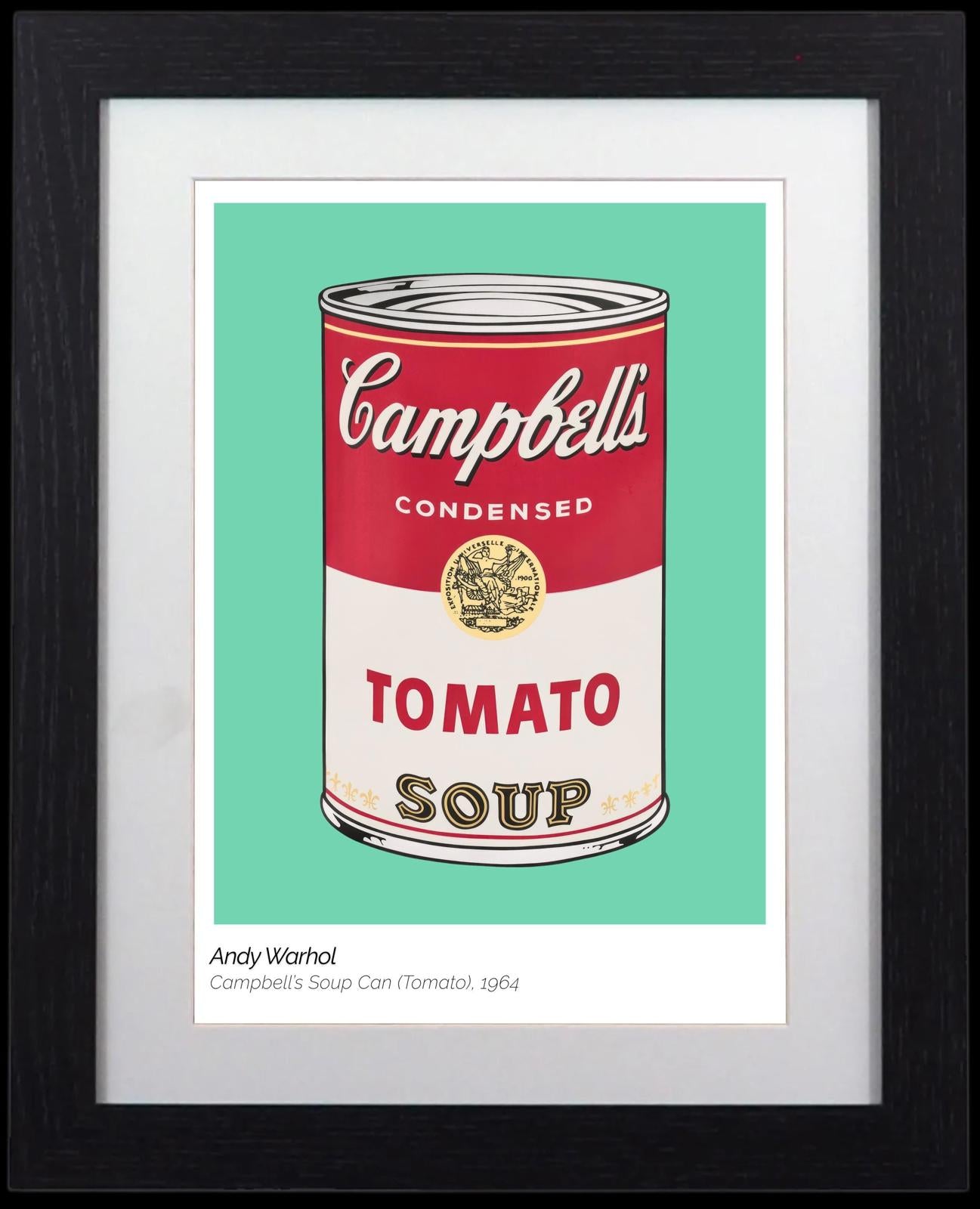Andy Warhol Campbell's Soup Can (Mint) Framed Print | Iconic Pop Art