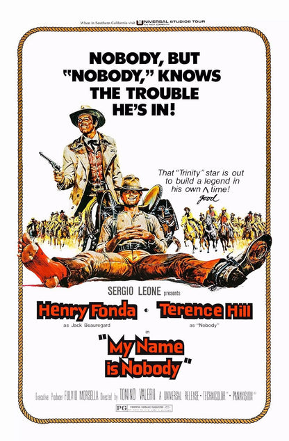 My Name Is Nobody Print Western Poster