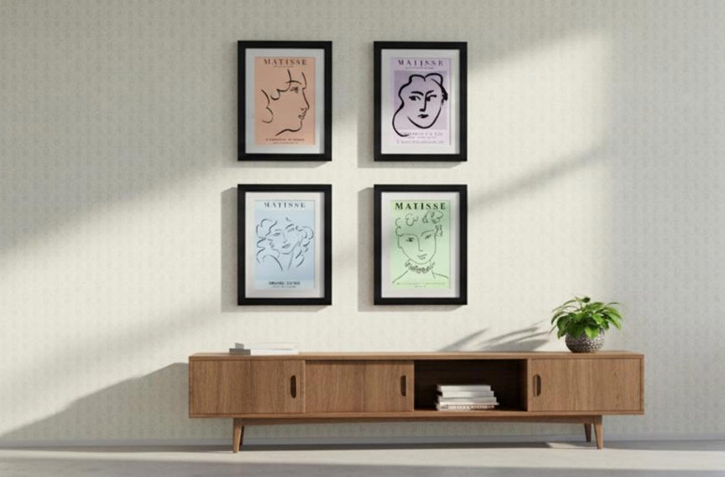 Framed Art Print [Artwork Title] by [Artist Name] - 11"x14" Black Frame A4 Print