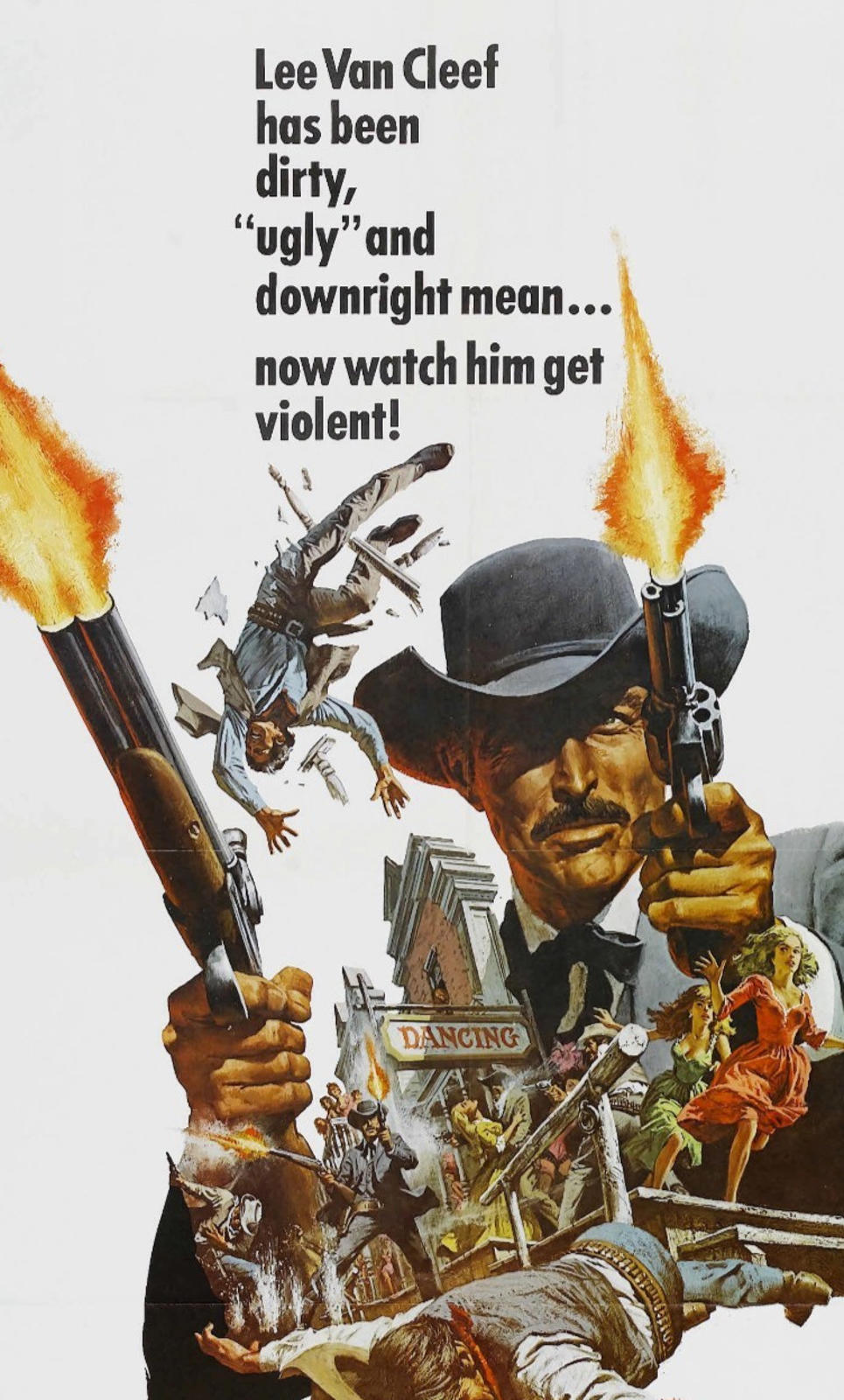 Day of Anger Print Western Poster