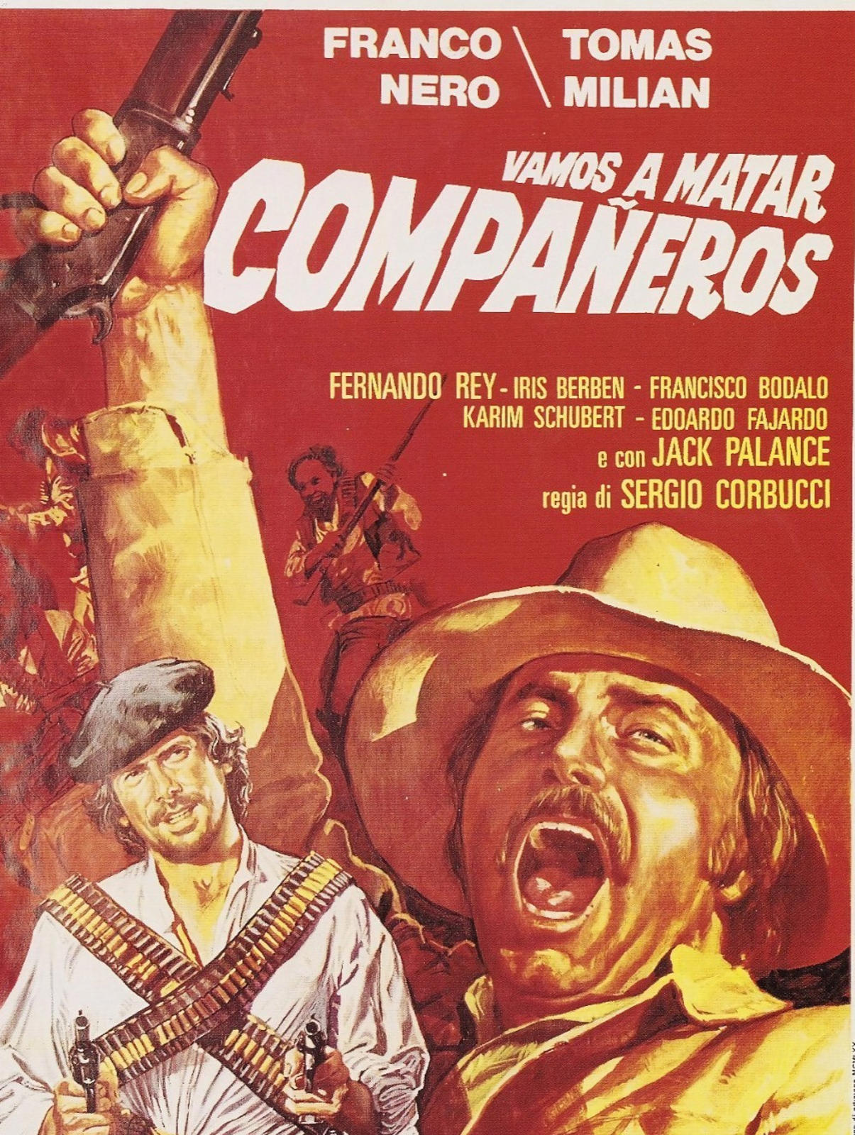 Companeros Print Western Poster