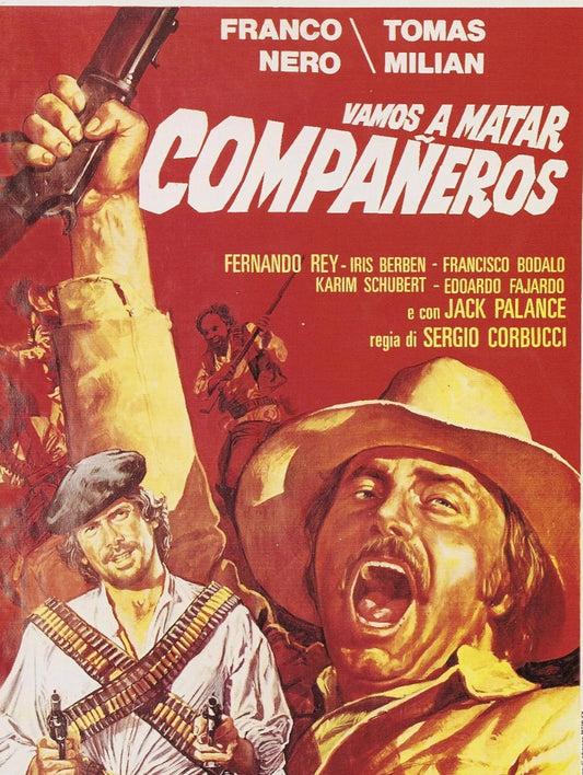 Companeros Print Western Poster