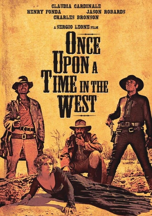 Once Upon a Time in the West, Print Western Poster
