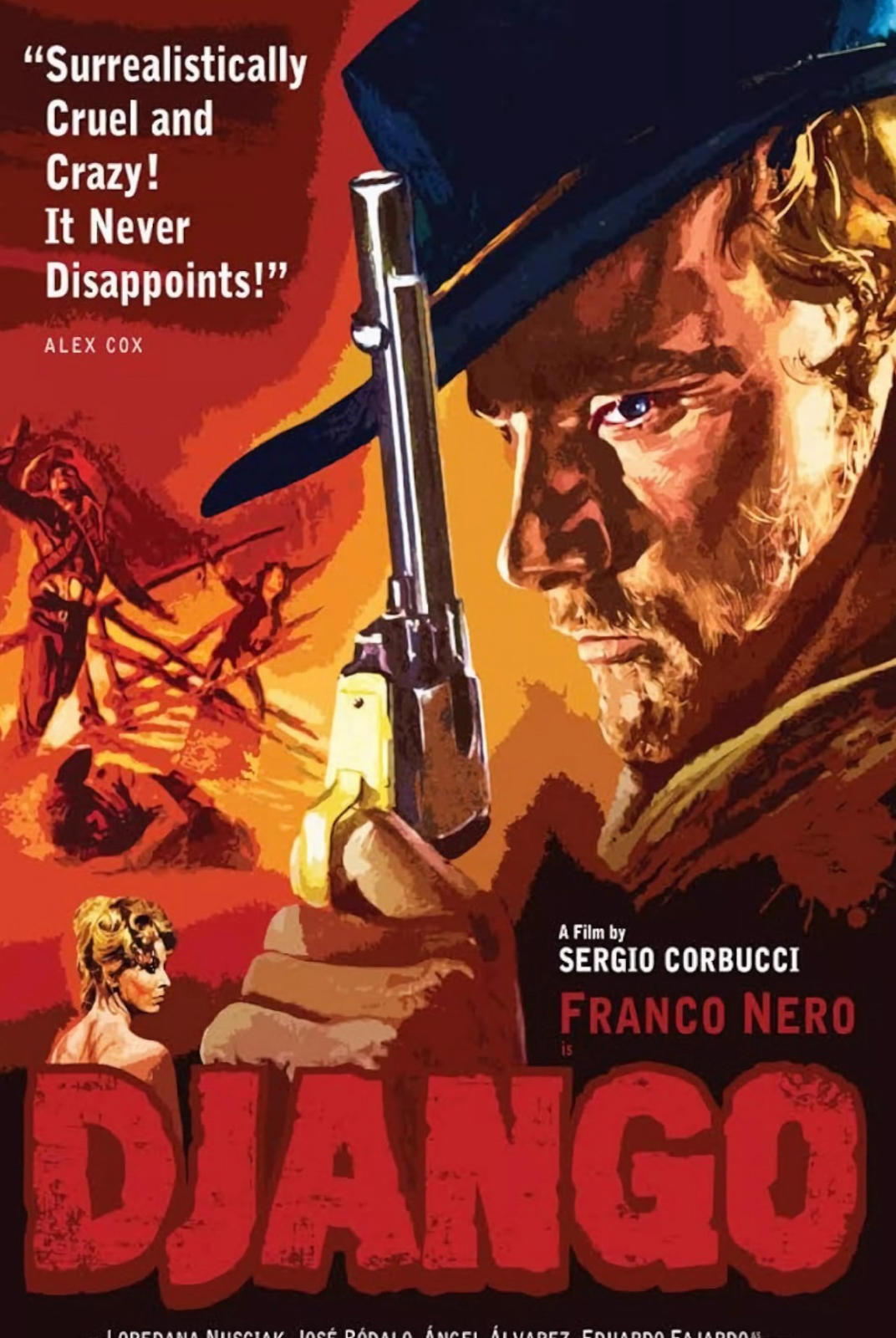 Django Print Western Poster