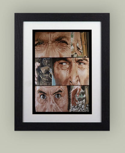 Framed Art Print The Good, The Bad and The Ugly Poster