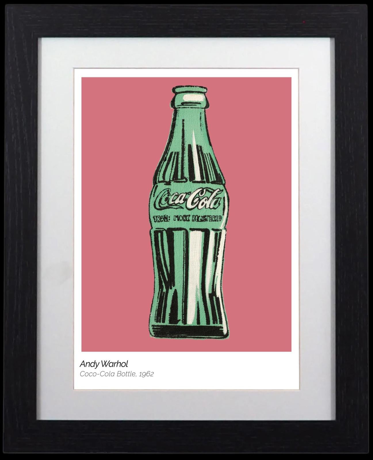 Andy Warhol "Coca-Cola Bottle" Framed Print | Pop Art Icon
