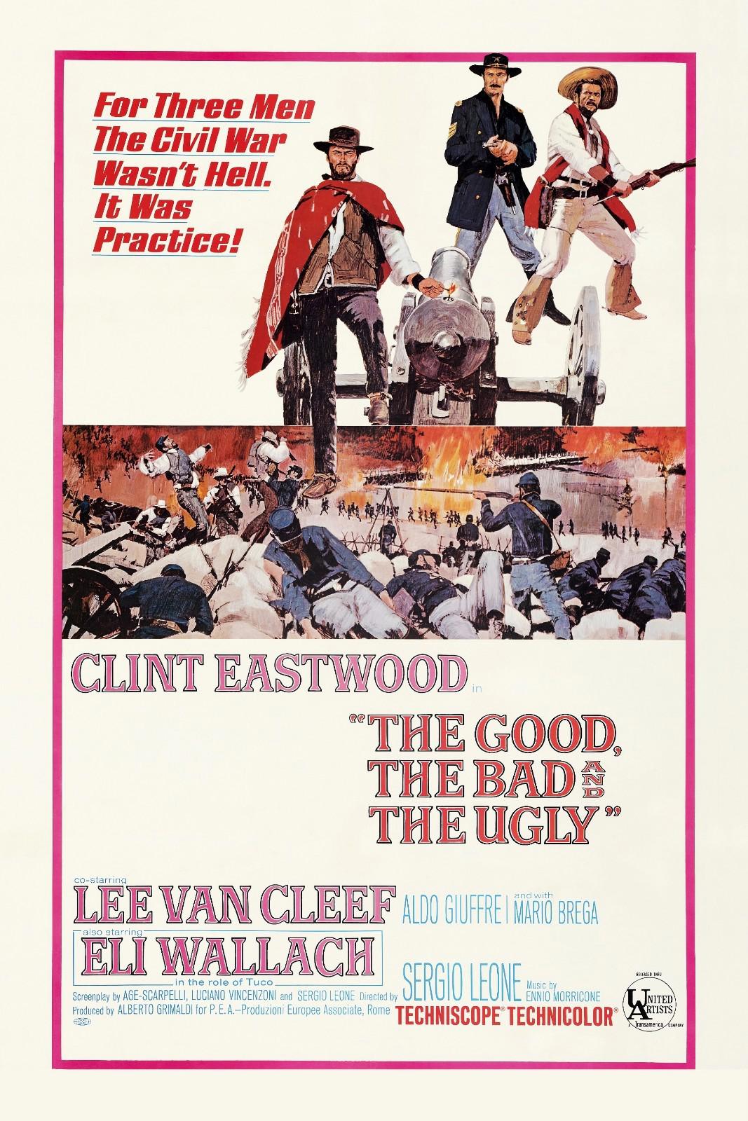 The Good, the Bad and the Ugly Print Western Poster