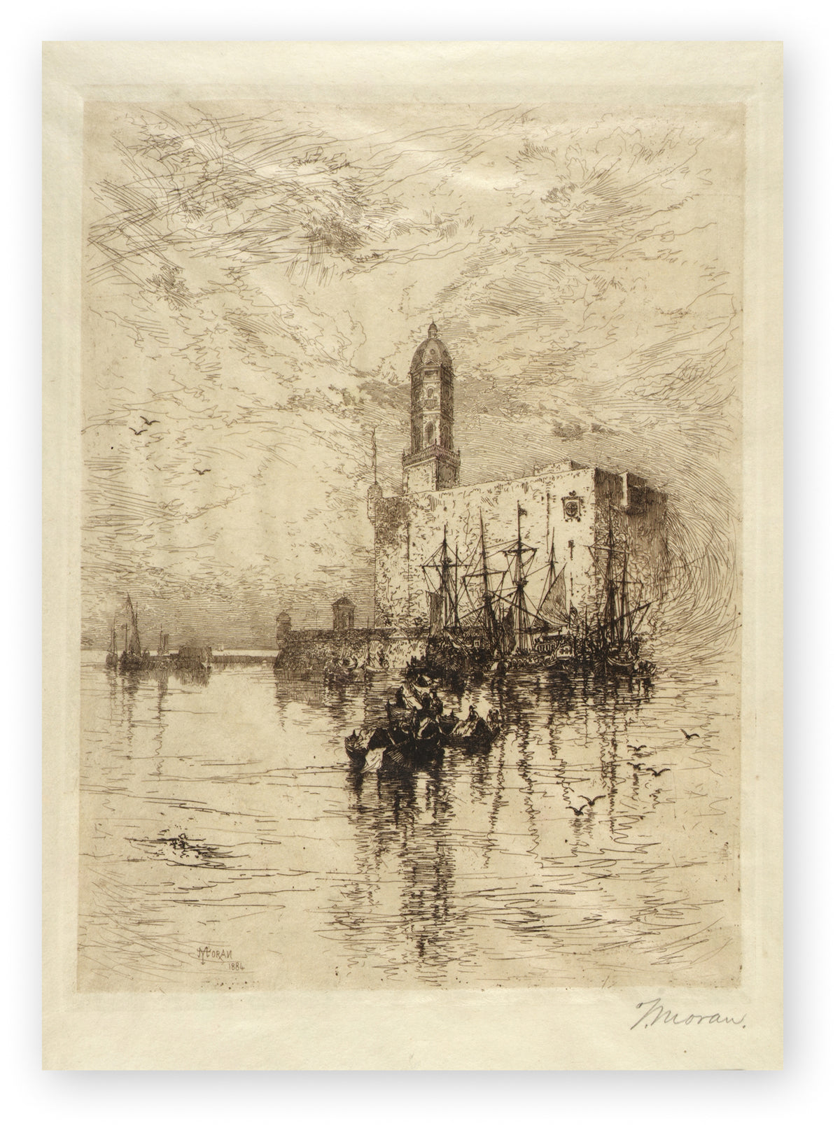 Thomas Moran Vintage Fine Art Print