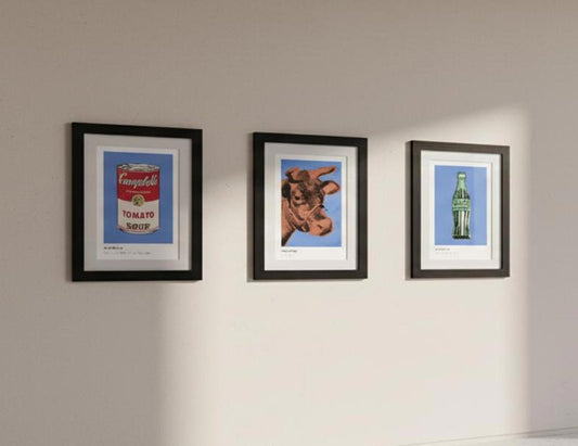 Andy Warhol Framed Prints Set of 3  Pop Art Collection