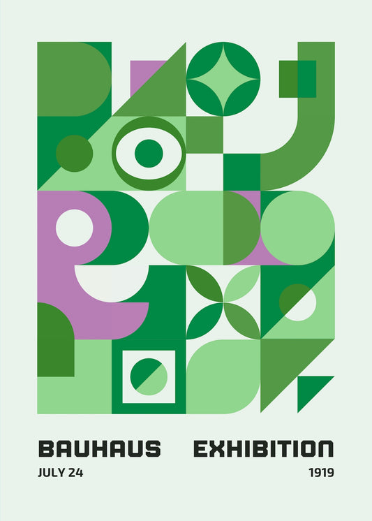 Bauhaus 1919 Exhibition Poster