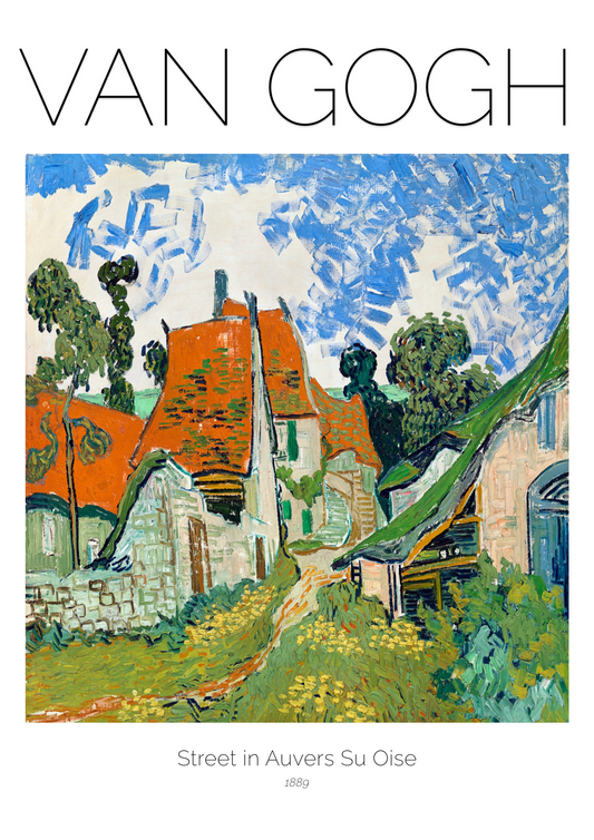 Van Gogh, Street in Auvers Su Oise