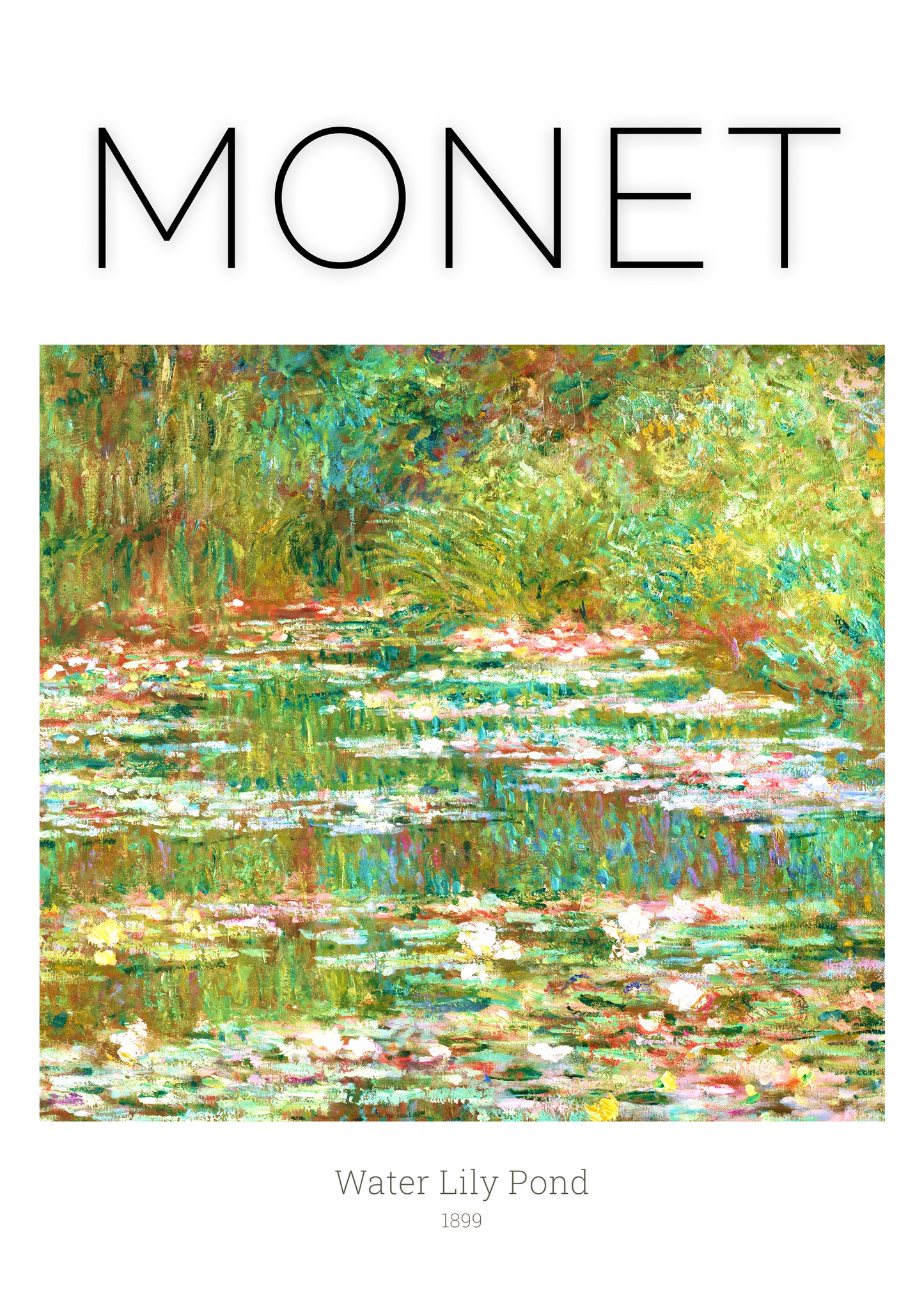 Water Lily Pond by Claude Monet