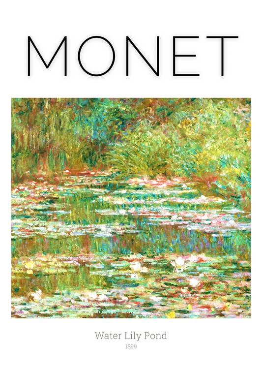 The Japanese Footbridge by Claude Monet