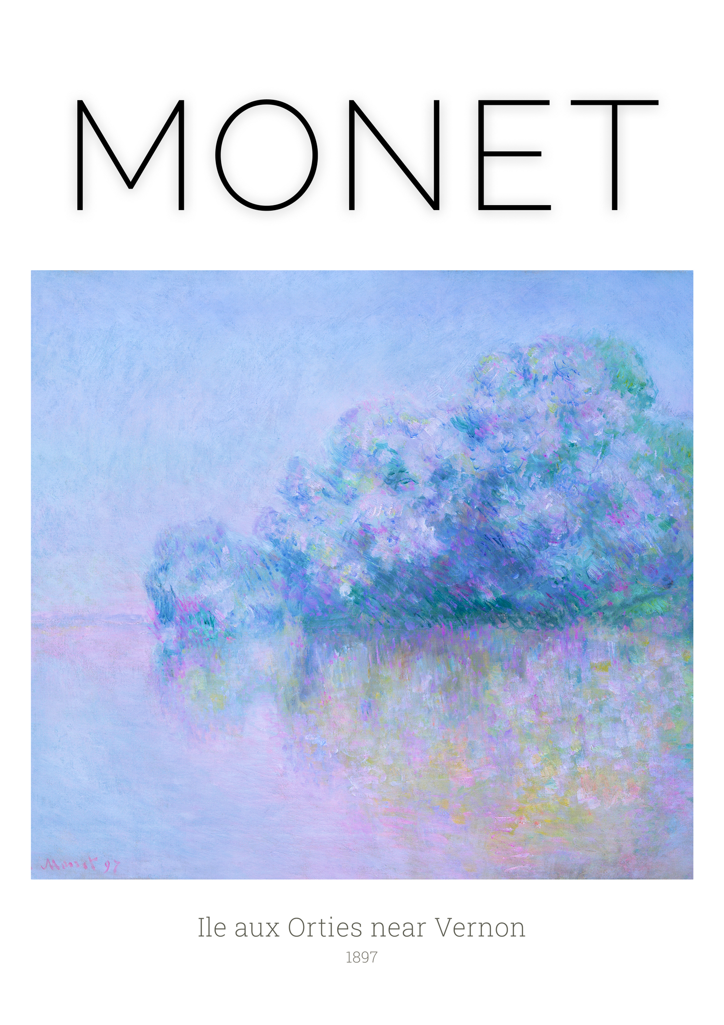Monet Ile aux Orties near Vernon