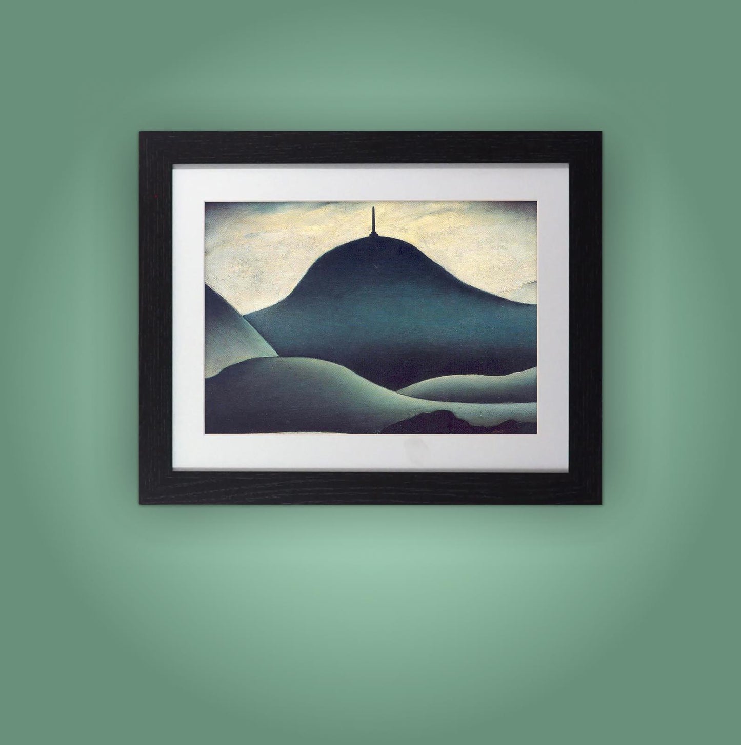 L.S. Lowry "A Landmark" Framed Print