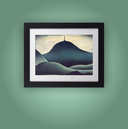 L.S. Lowry "A Landmark" Framed Print
