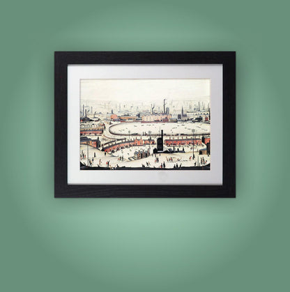 L.S. Lowry "The Pond" Framed Print
