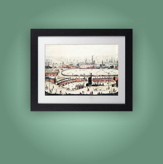 L.S. Lowry "The Pond" Framed Print