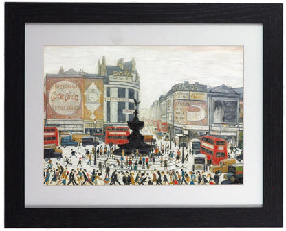 L.S. Lowry "Piccadilly Circus" Framed Print