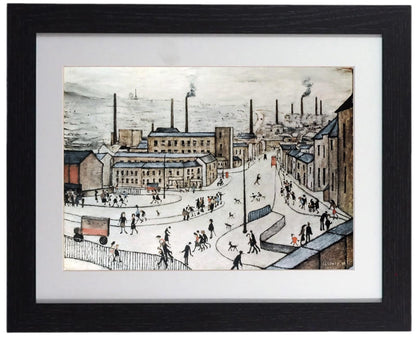 L.S. Lowry "Huddersfield" Framed Print