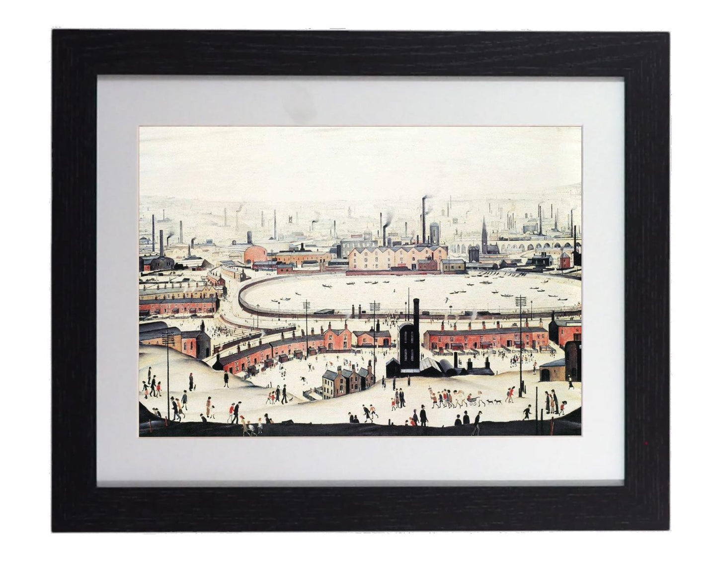 L.S. Lowry "The Pond" Framed Print