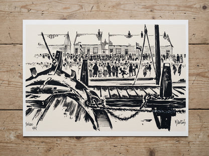 Maarten Oortwijn Vintage Fine Art Print A4 A3