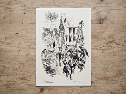 Maarten Oortwijn Vintage Fine Art Print A4 A3