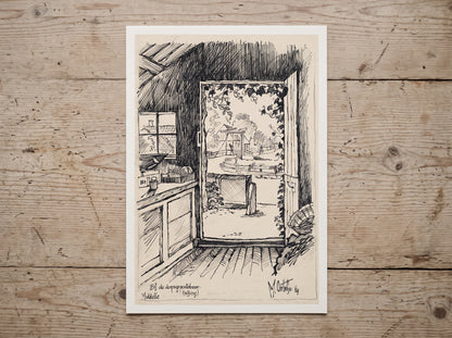 Maarten Oortwijn Vintage Fine Art Print A4 A3