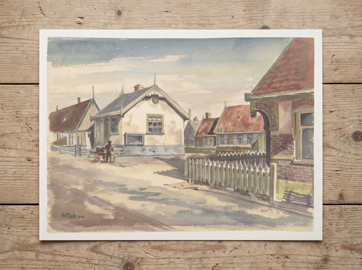 Maarten Oortwijn Vintage Fine Art Print A4 A3