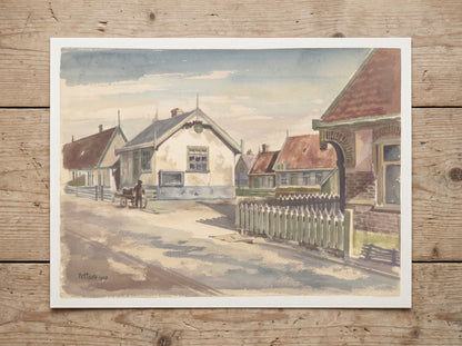 Maarten Oortwijn Vintage Fine Art Print A4 A3