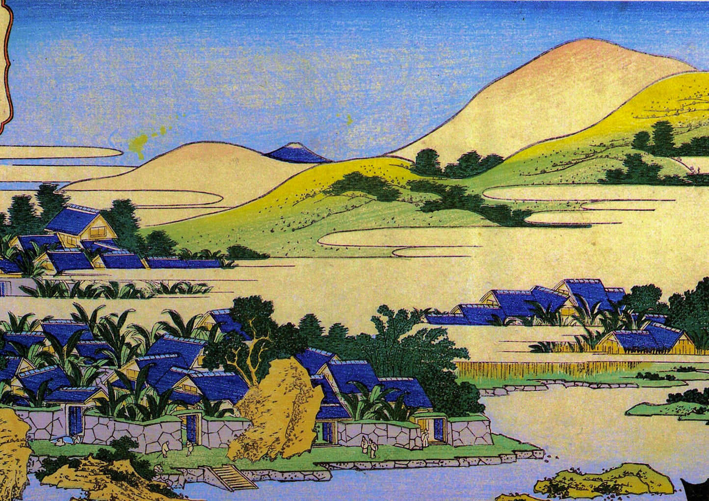 Hokusai Landscape of Ryukyu