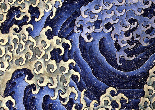 Hokusai Masculine Wave