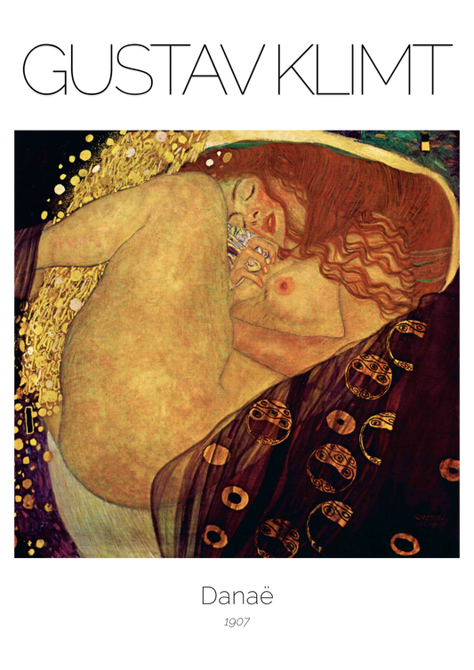 Gustav Klimt Danaë Art Nouveau