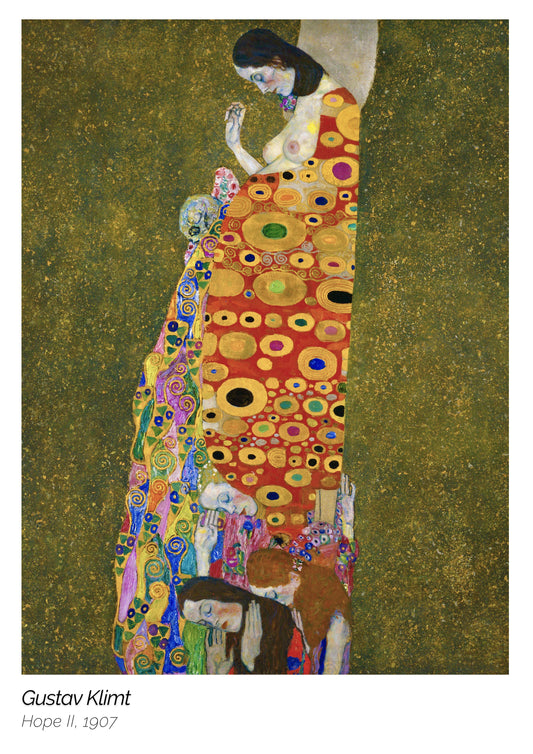 Hope II by Gustav Klimt